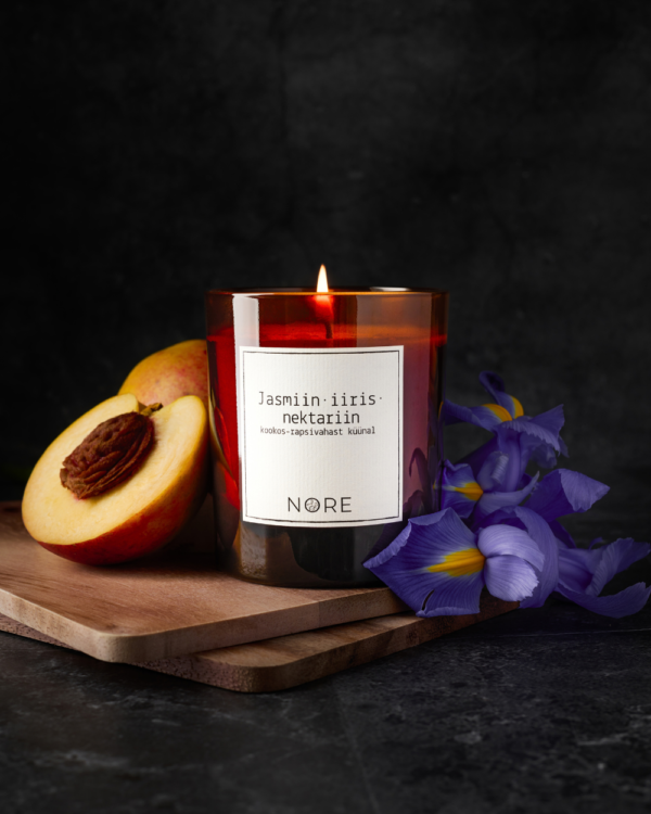 Jasmiin•iiris•nektariin küünal 220g