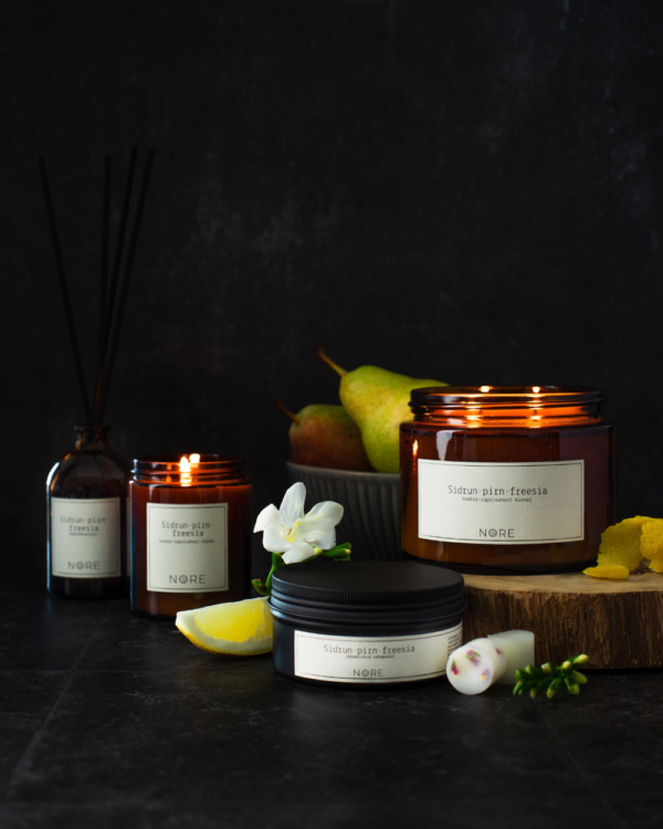 Sidrun•pirn•freesia komplekt